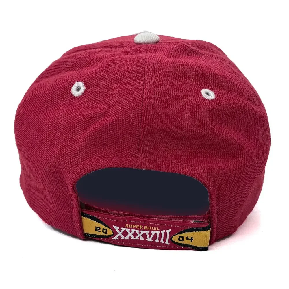 Reebok Hat Ball Cap Super Bowl XXXVIII February 1, 2004 Houston, Texas